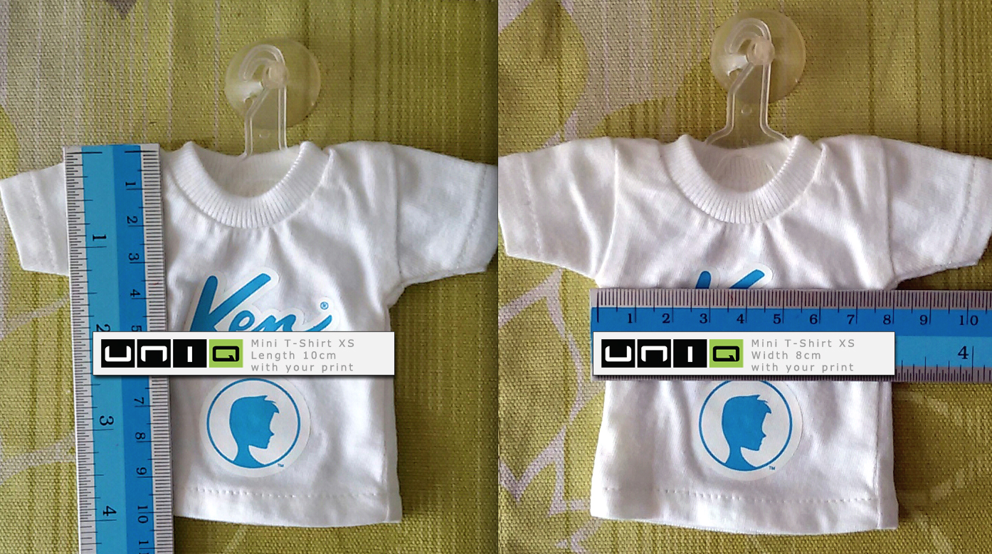 Mini T-shirts 100% cotton - export - packing - shipment 